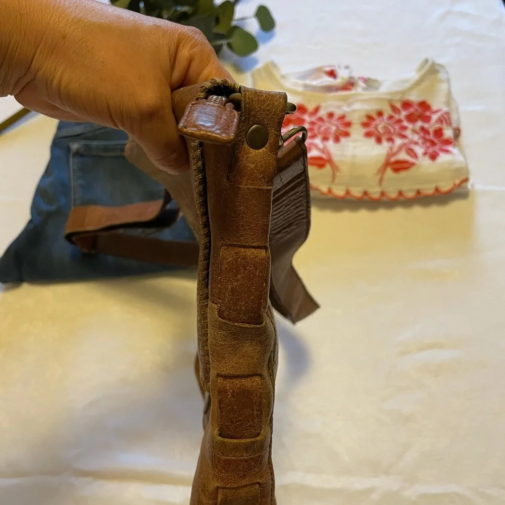 Leather Crossbody - Picture 4 of 10